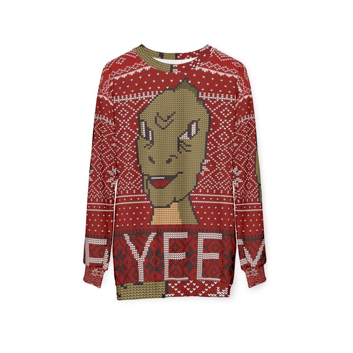 Yee Ugly Christmas Sweater 2019 Meme Sweatshirt - hanging