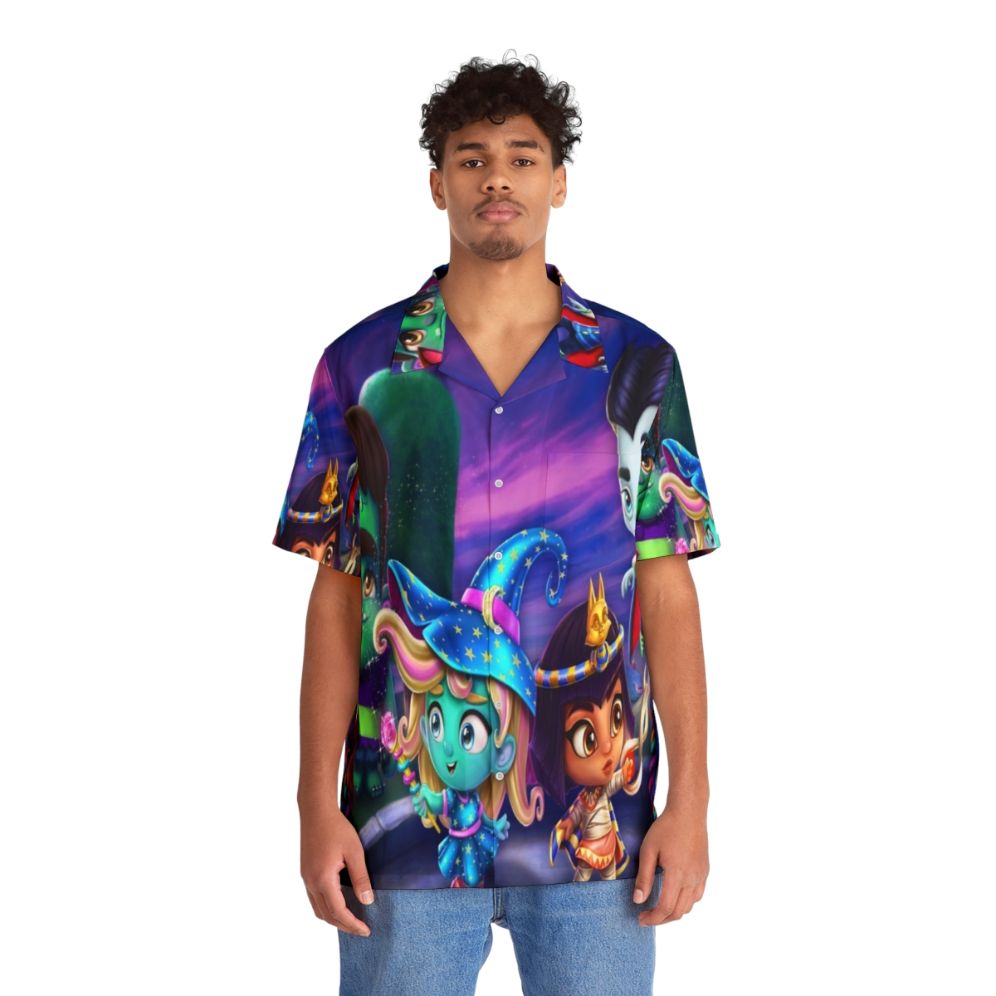 Super Monsters Hawaiian Shirt - People Front