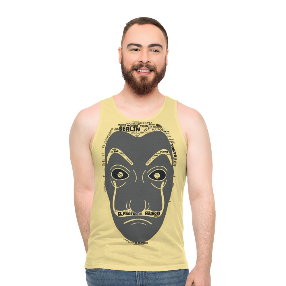 Dali Mask La Casa De Papel Unisex Tank Top - men