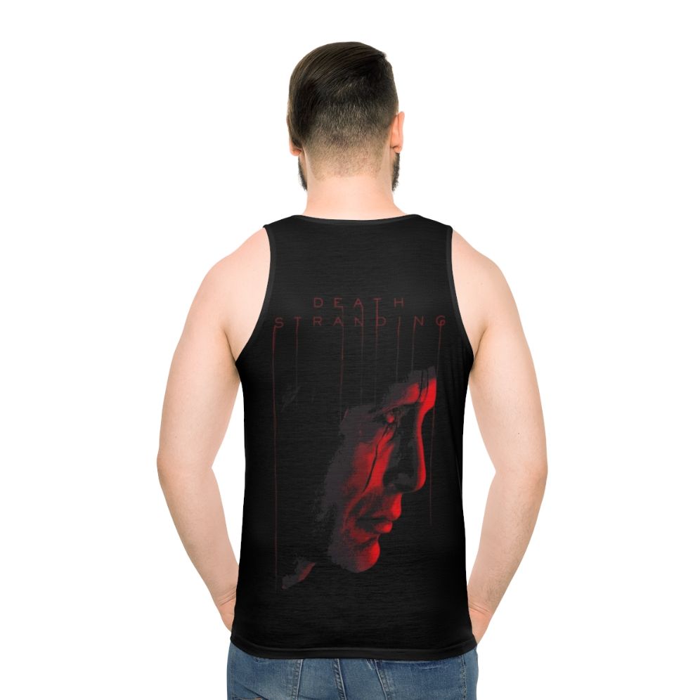 Death Stranding Mads Mikkelsen Unisex Tank Top - men back