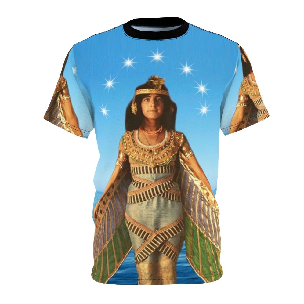 Mystical Priestess Inspired T-Shirt with Colorful Fantasy Artwork