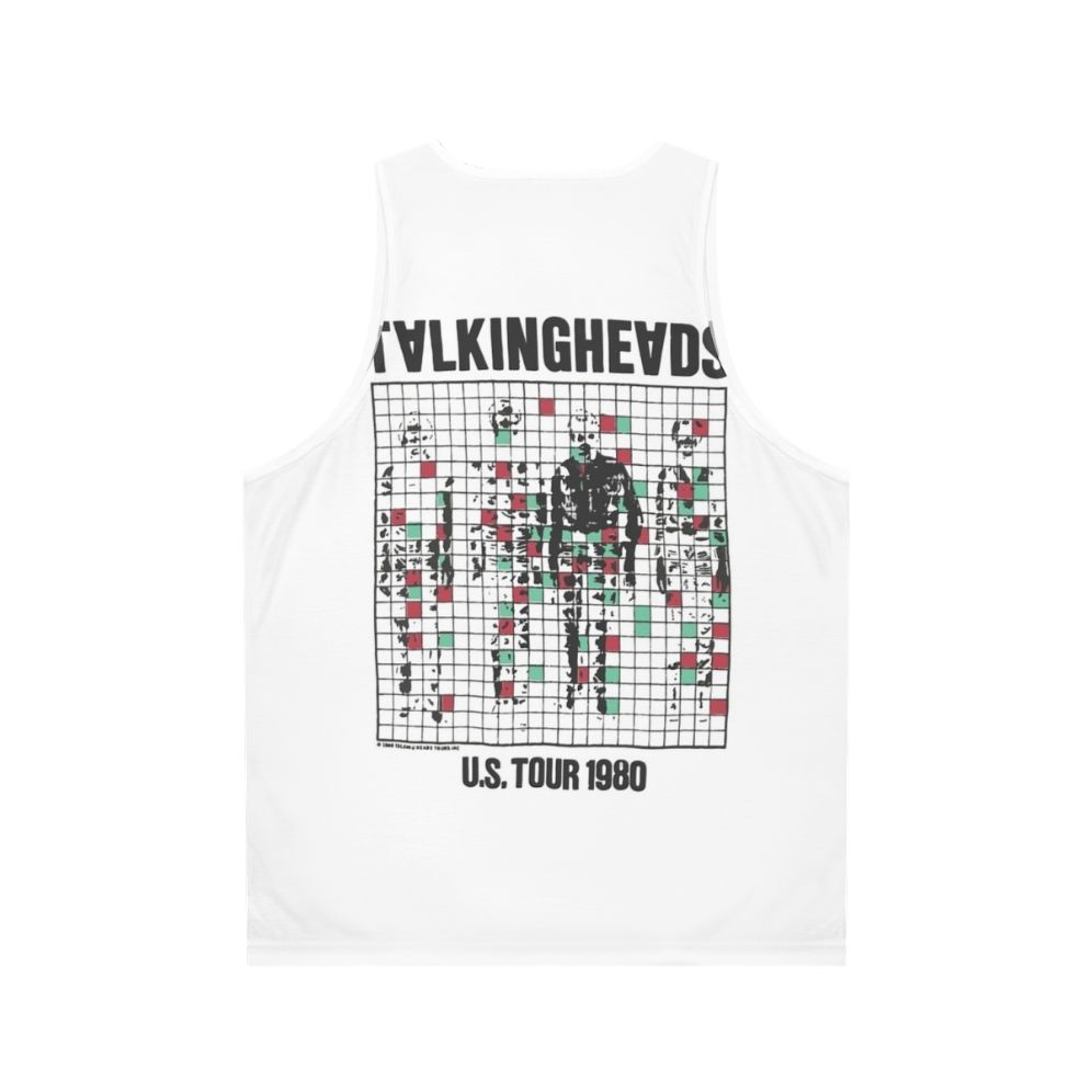 Talking Heads Inspired Unisex Tank Top - Back