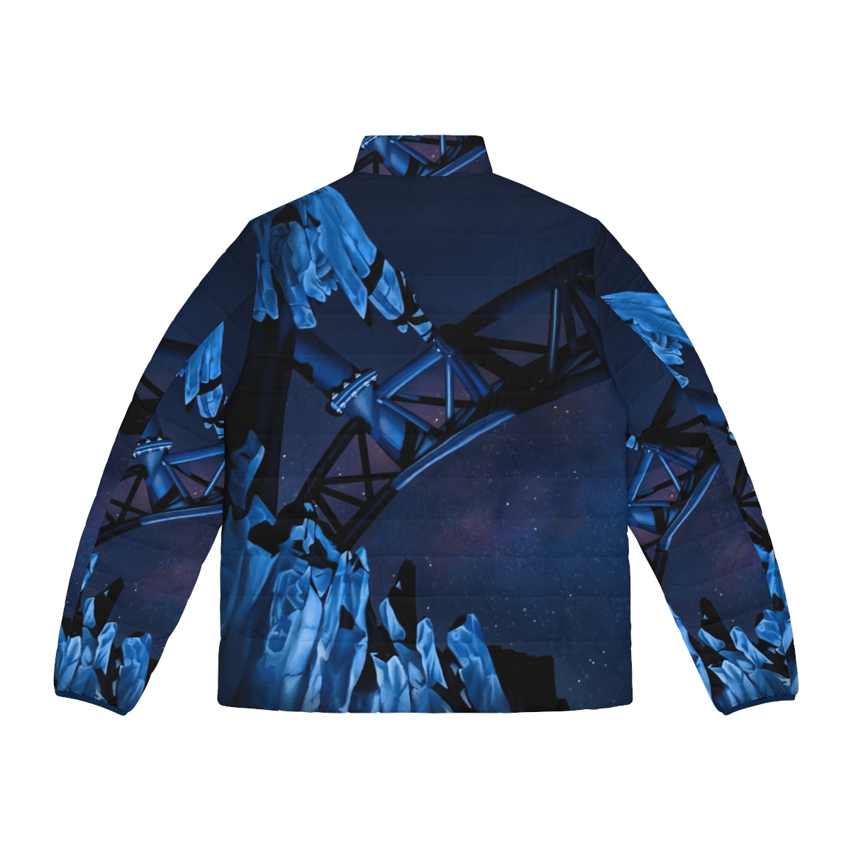 Taron Phantasialand Puffer Jacket - Ride the Galaxy-Inspired Coaster - Back