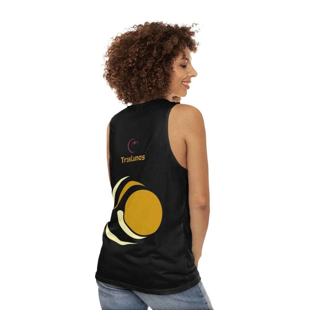 Mike Oldfield Unisex Tank Top - women back