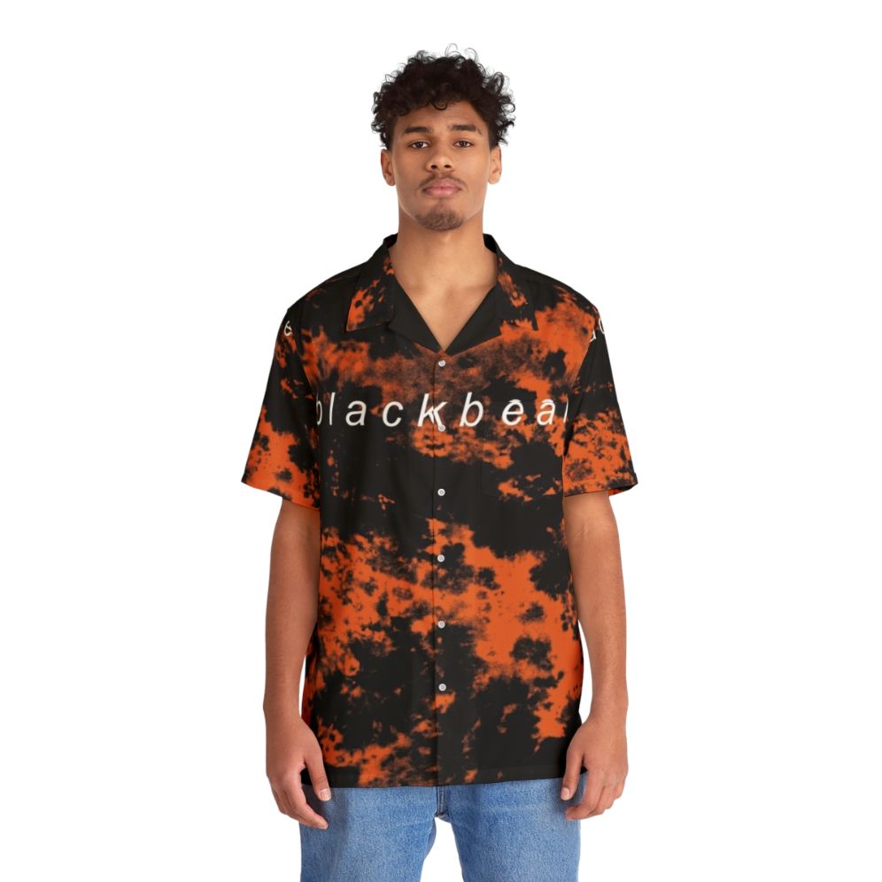 Blackbear Signature Tie Dye Hawaiian Shirt - People Front