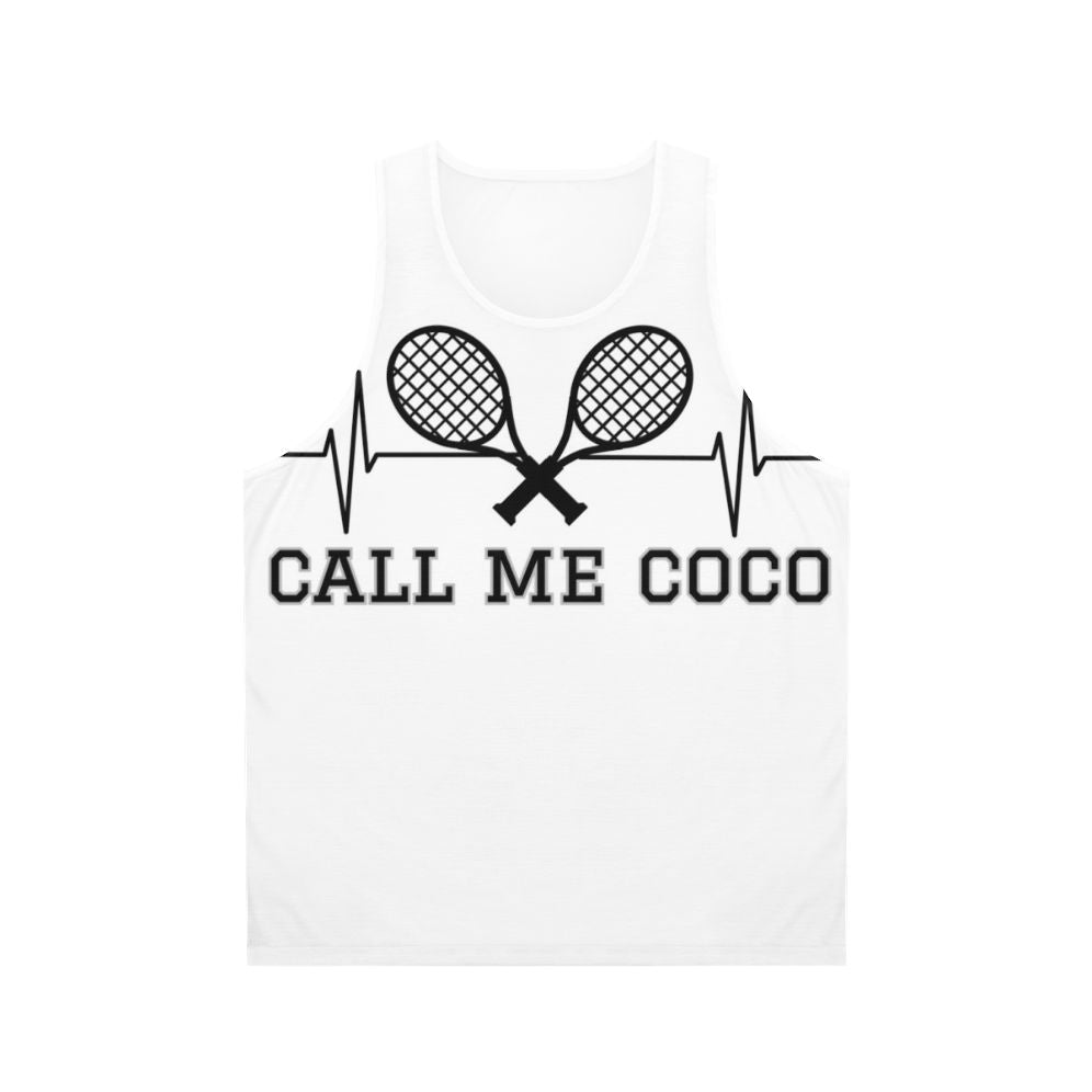 Coco Gauff Unisex Tennis Champion Tank Top