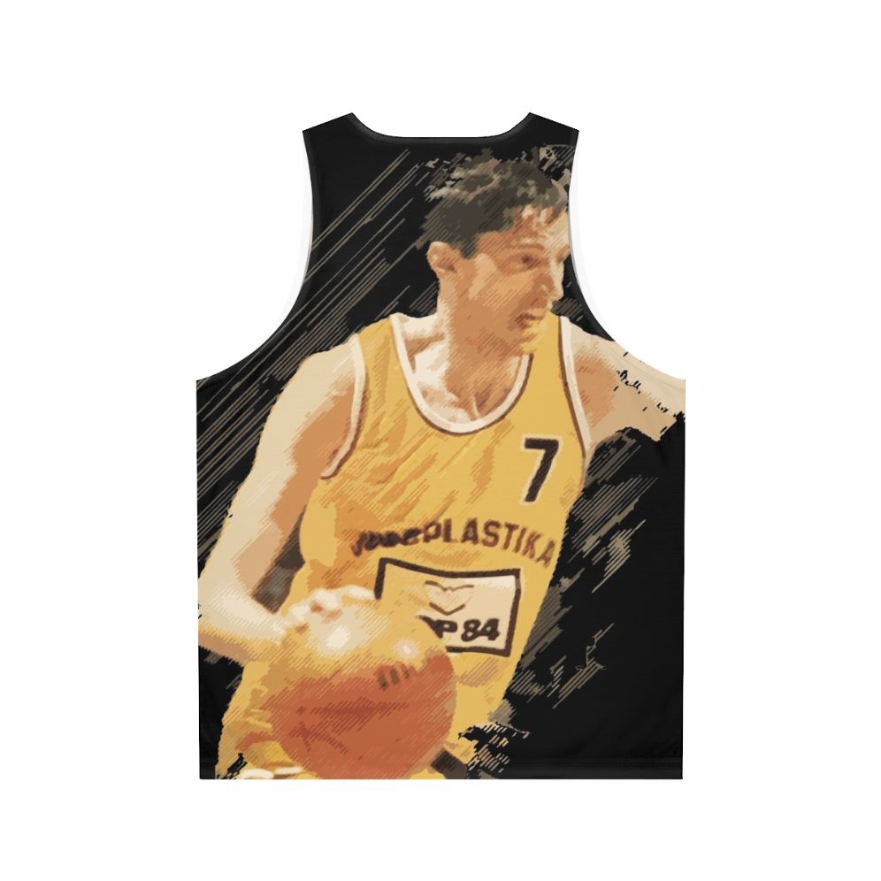 Unisex Basketball Legend Tank Top - Back