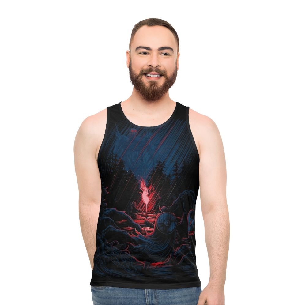 Valheim Unisex Viking Gaming Tank Top - men