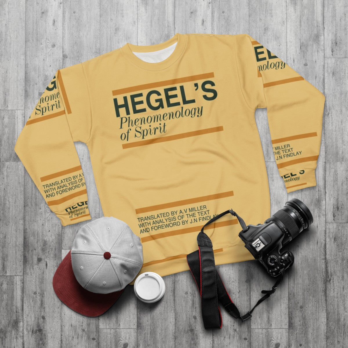 Hegel's Phenomenology of Spirit Sweatshirt - flat lay