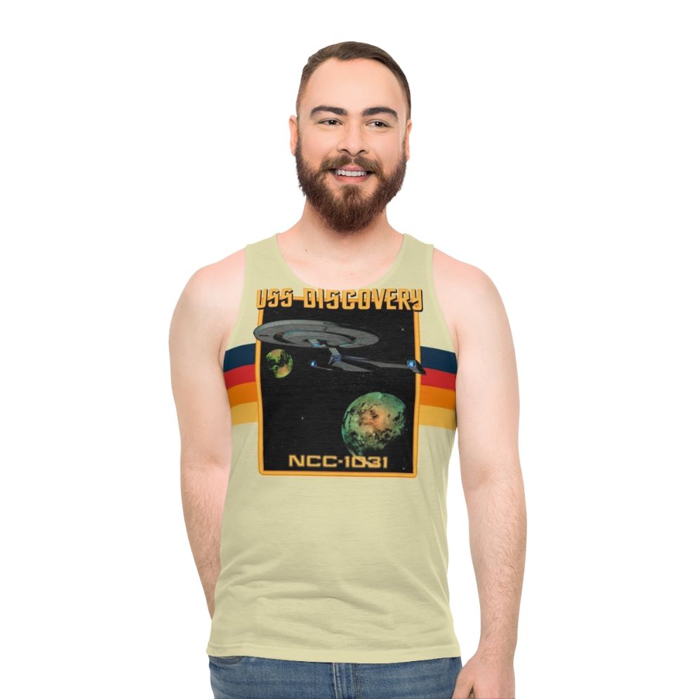 USS Discovery NCC-1031 Star Trek Unisex Tank Top - men