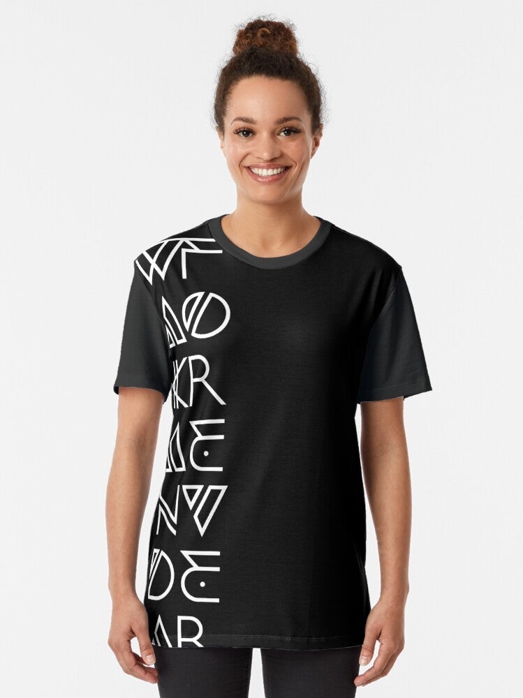 Wakanda Forever Marvel Superhero Graphic T-Shirt Design - Women