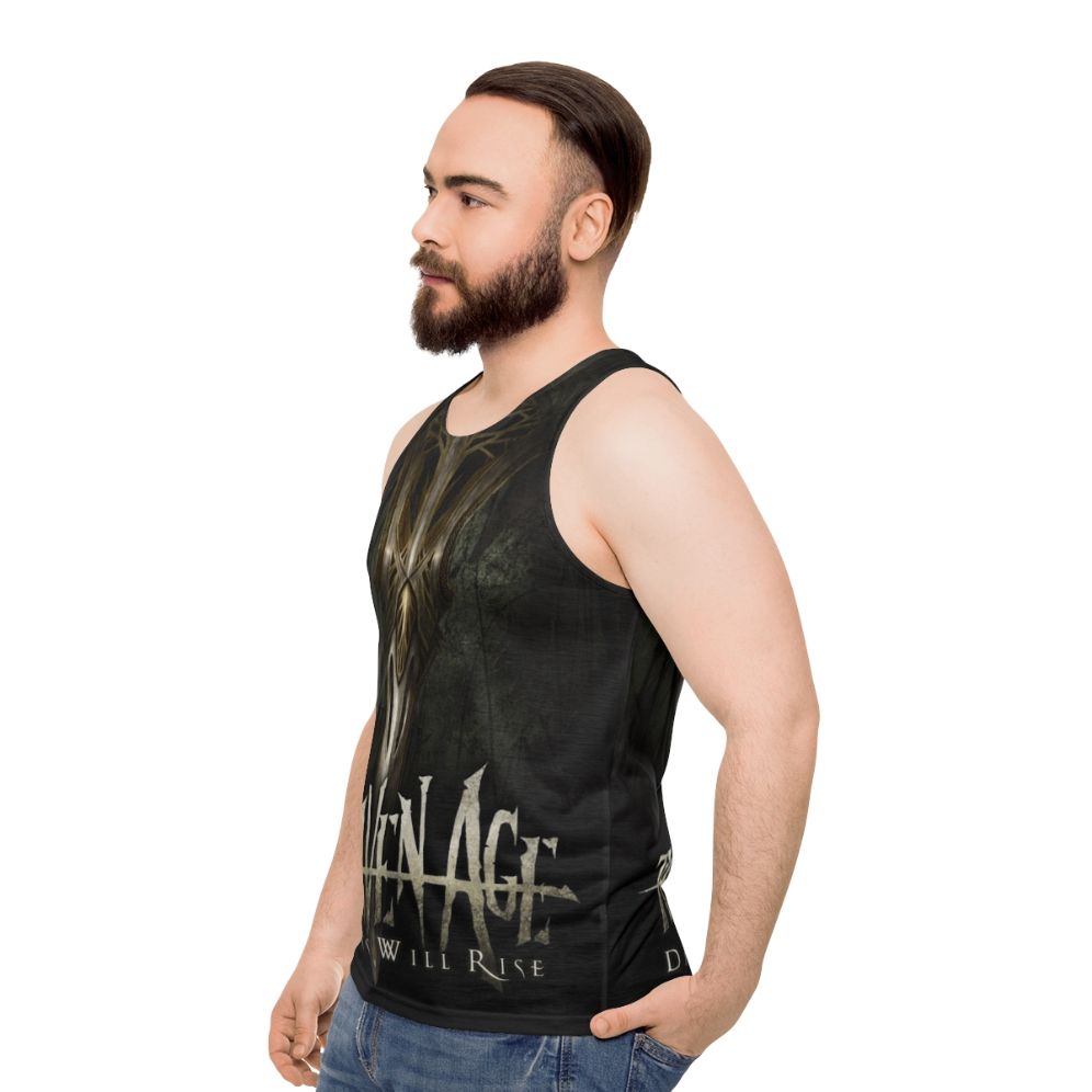 The Raven Age Katess 2 Unisex Band Tank Top - men side