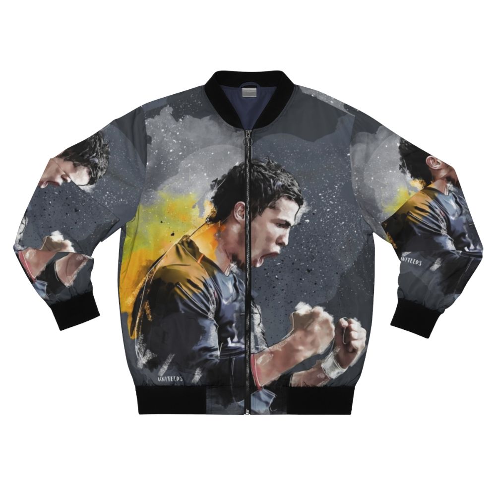 Cristiano Ronaldo Painting Bomber Jacket