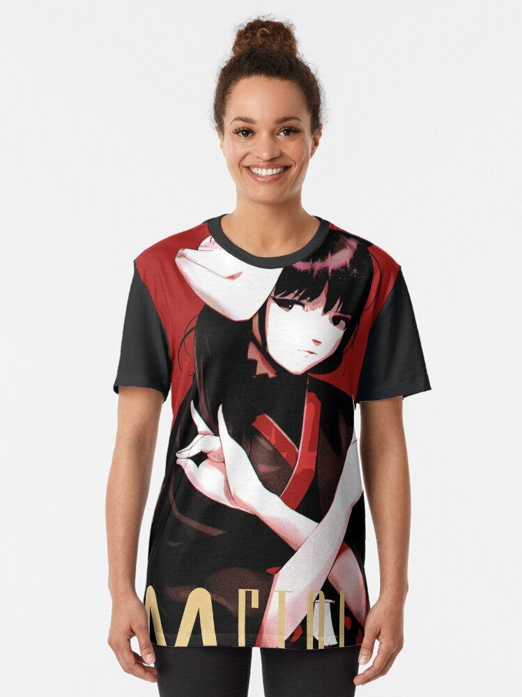 BabyMetal anime-style graphic t-shirt featuring the Japanese metal band - Women