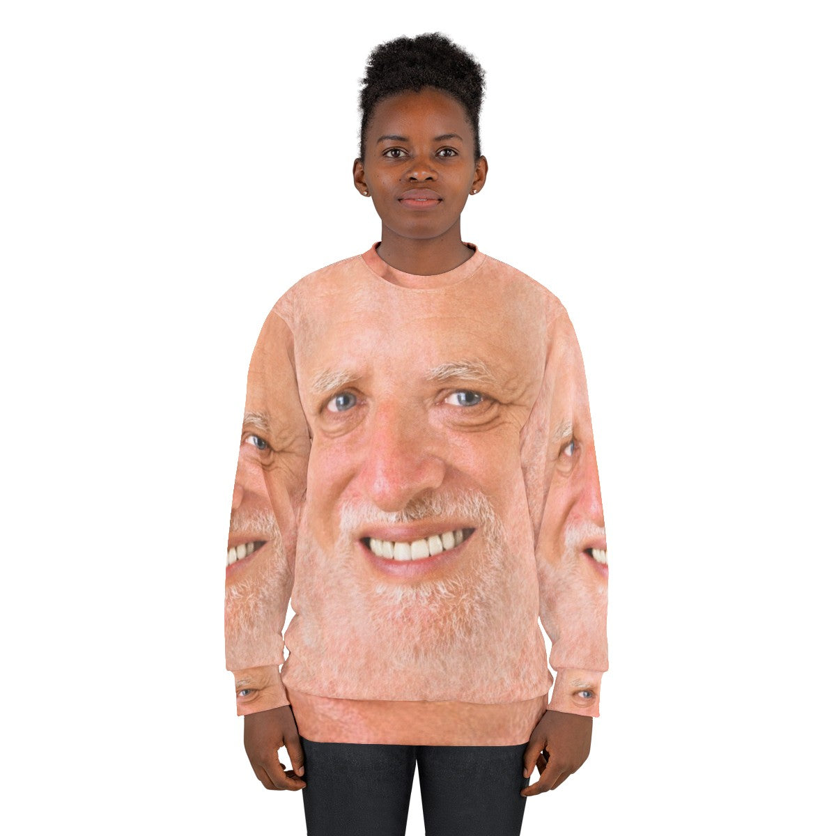 Hide The Pain Harold Meme Sweatshirt - women