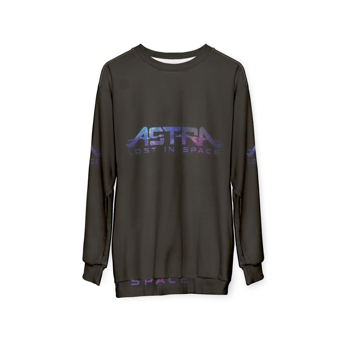 Astra Sci-Fi Sweatshirt with anime-inspired design - hanging