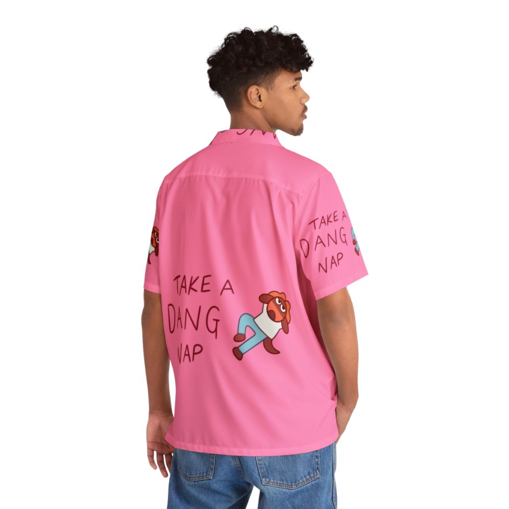 OK KO Hawaiian Shirt featuring cartoon characters - People Back