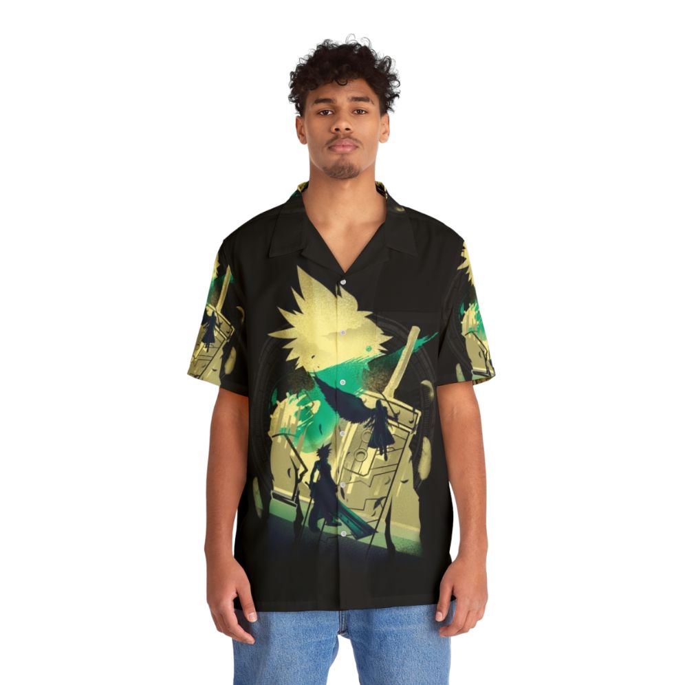 Cloud Strife from Final Fantasy VII wearing a Hawaiian shirt - People Front