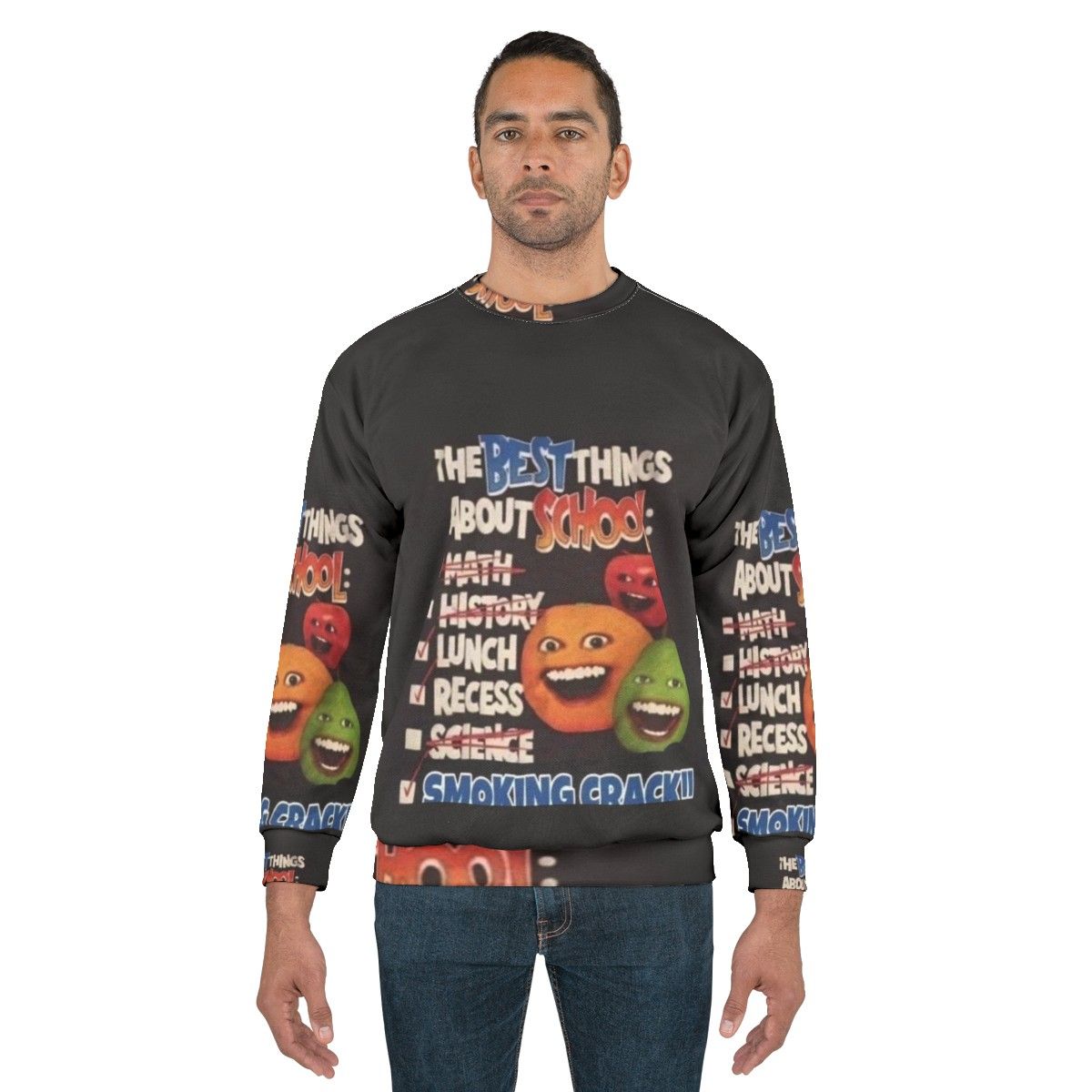 Annoying Orange School Sweatshirt - men