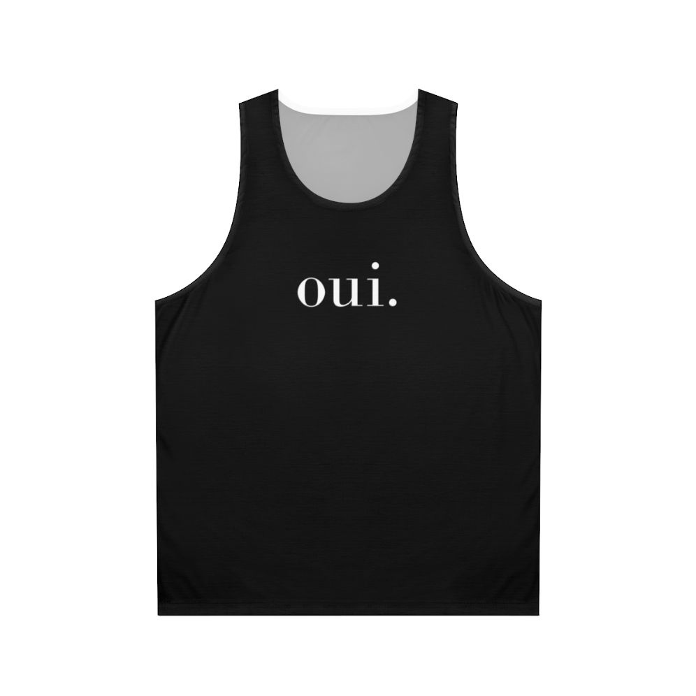 Minimal French Unisex Tank Top