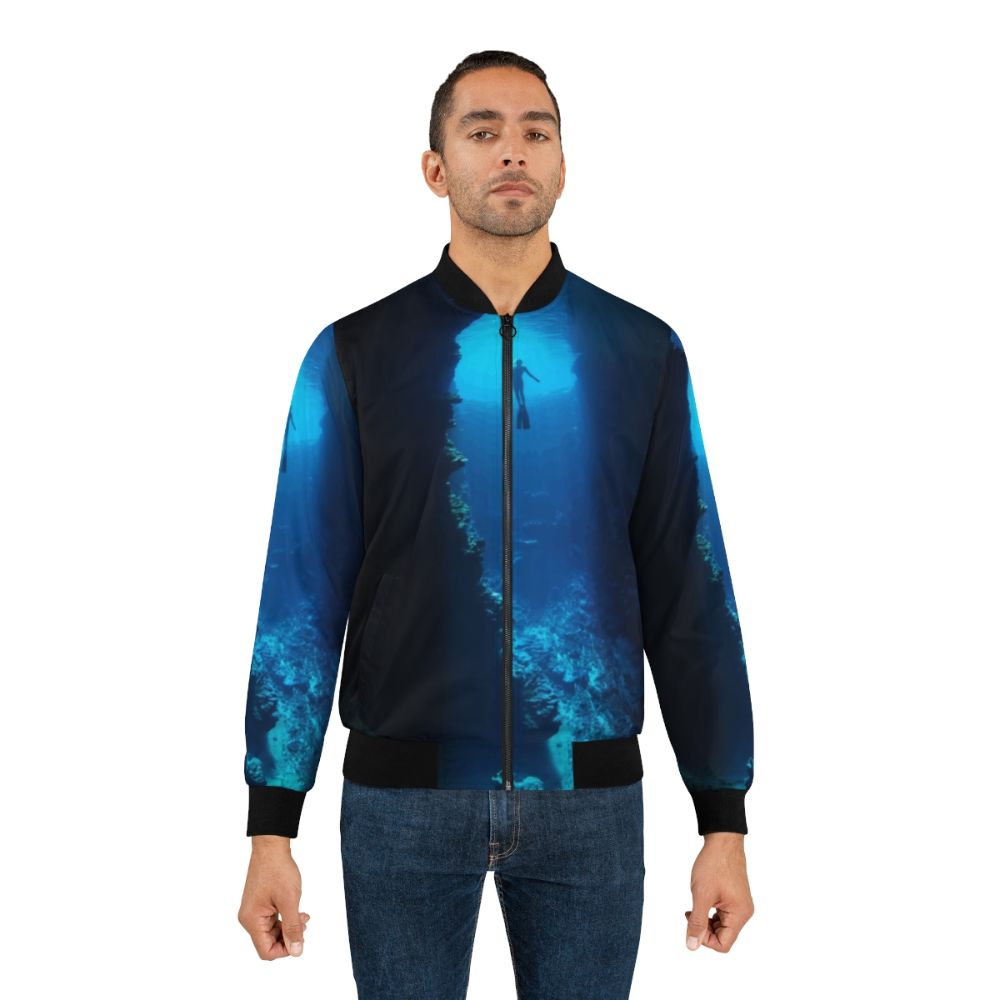 A stylish free diver bomber jacket for spearfishing and ocean exploration - Lifestyle