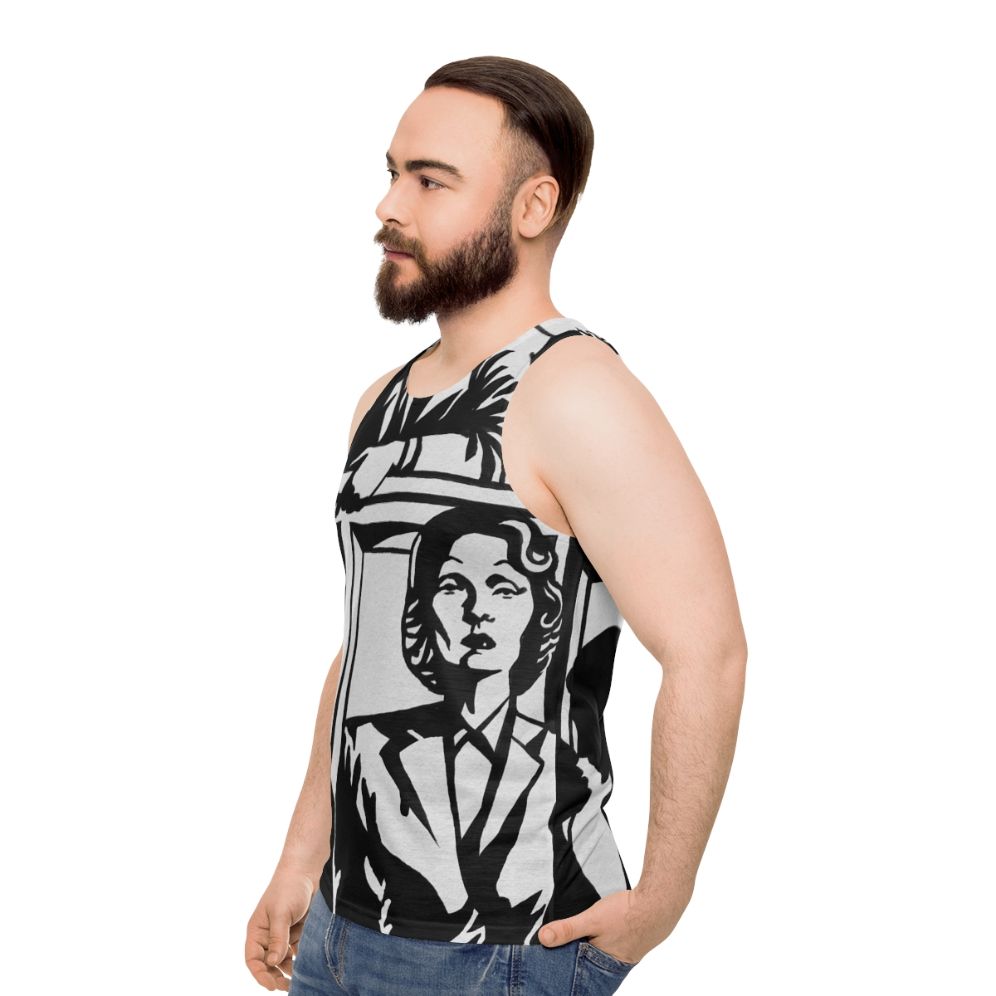 Witness for the Prosecution Expressionist Unisex Tank Top - men side