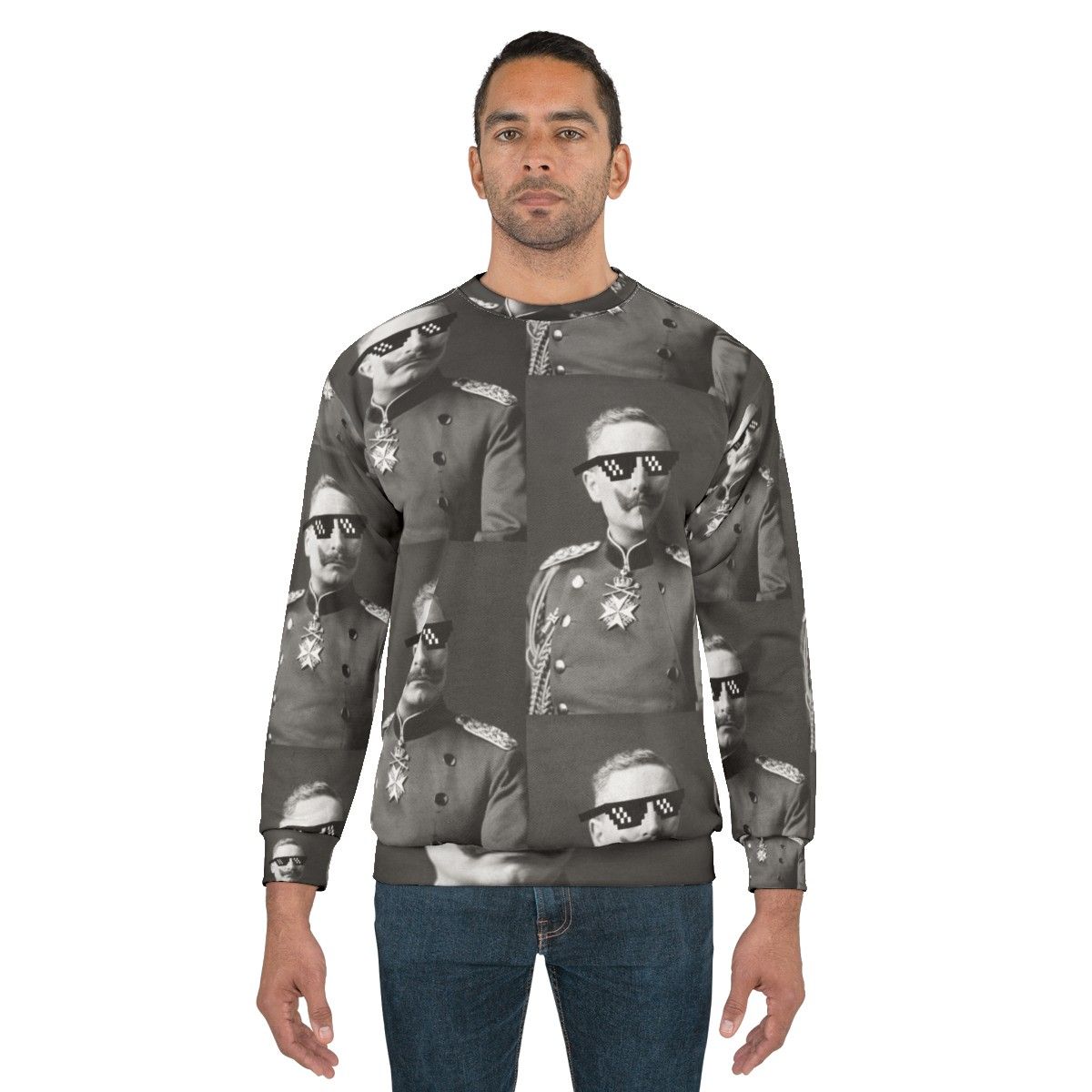 Deal With It Kaiser Wilhelm II Sweatshirt - men