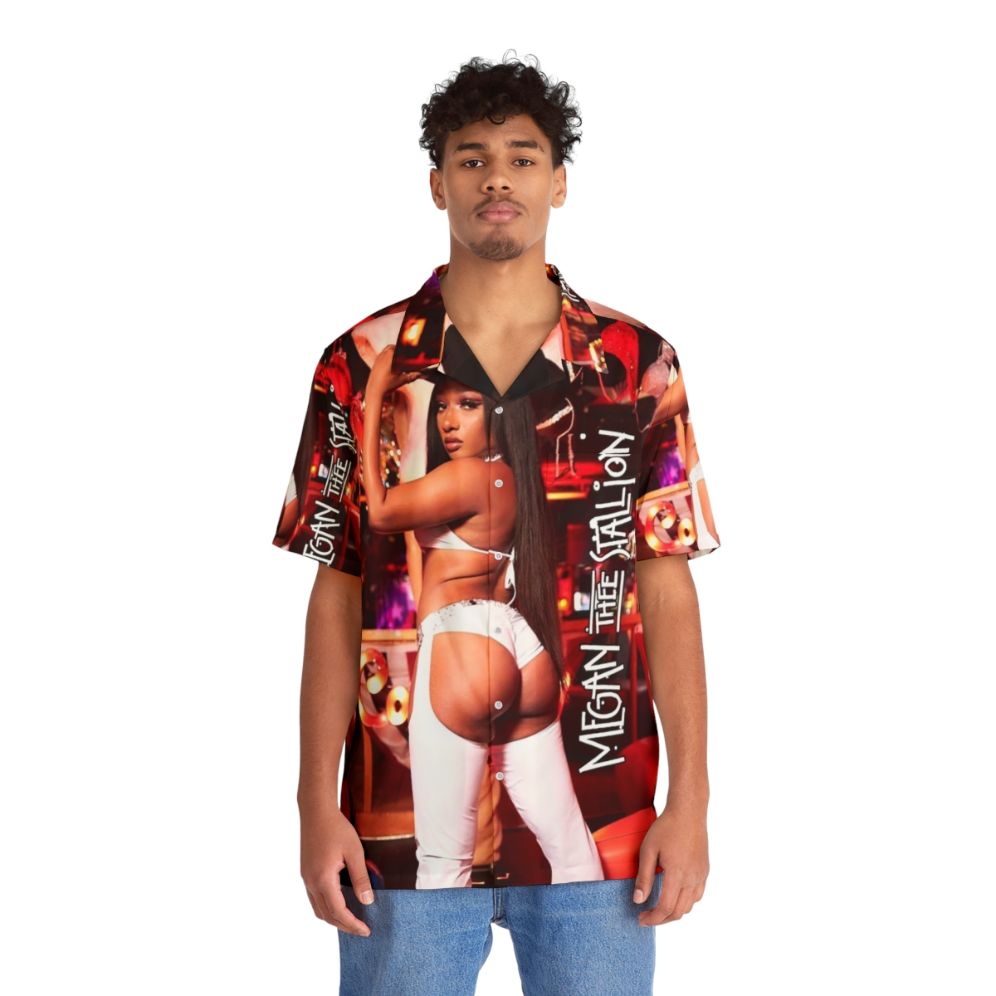 Megan Thee Stallion Hawaiian Shirt - People Front