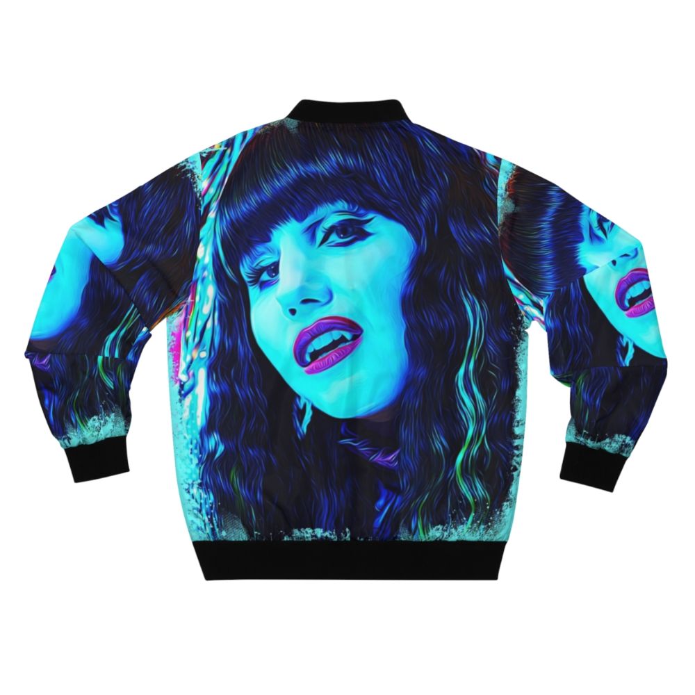 What We Do In The Shadows Nadja Bomber Jacket, featuring the character Nadja from the hit vampire comedy series - Back