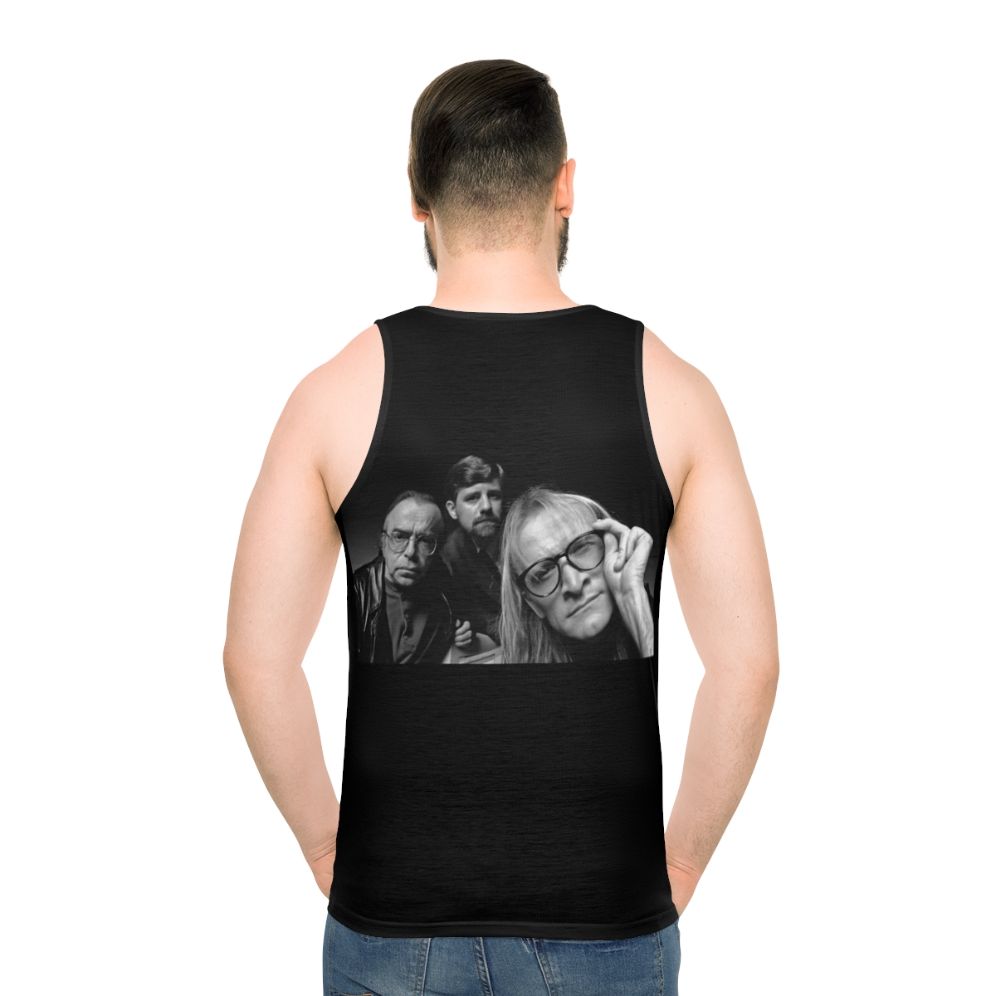 Lone Gunmen X-Files Grunge Style Unisex Tank Top - men back