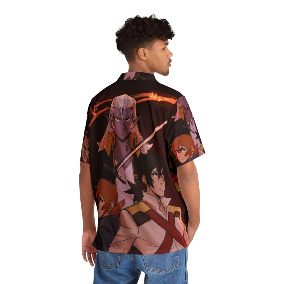 Voltron Castlevania Anime Hawaiian Shirt - People Back