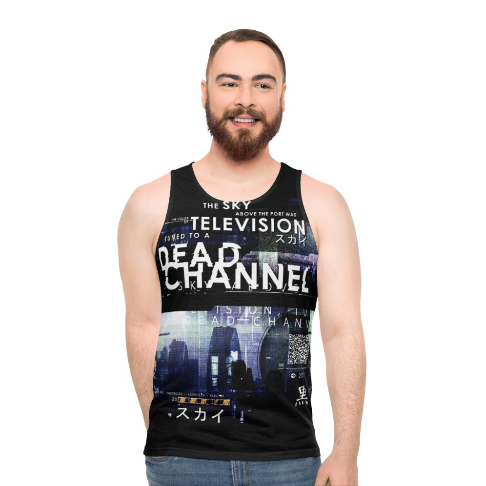 Cyberpunk unisex tank top - men