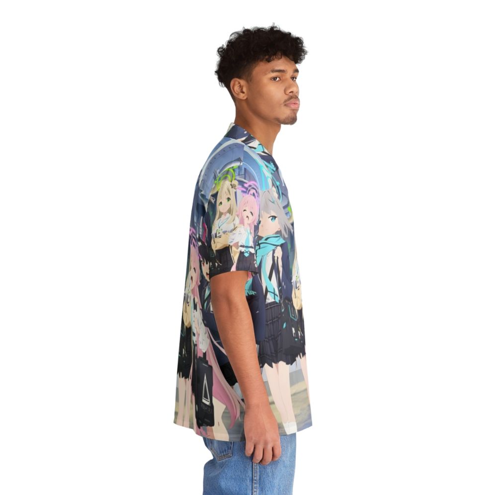 Blue Archive The Animation Anime Hawaiian Shirt with Characters - People Pight