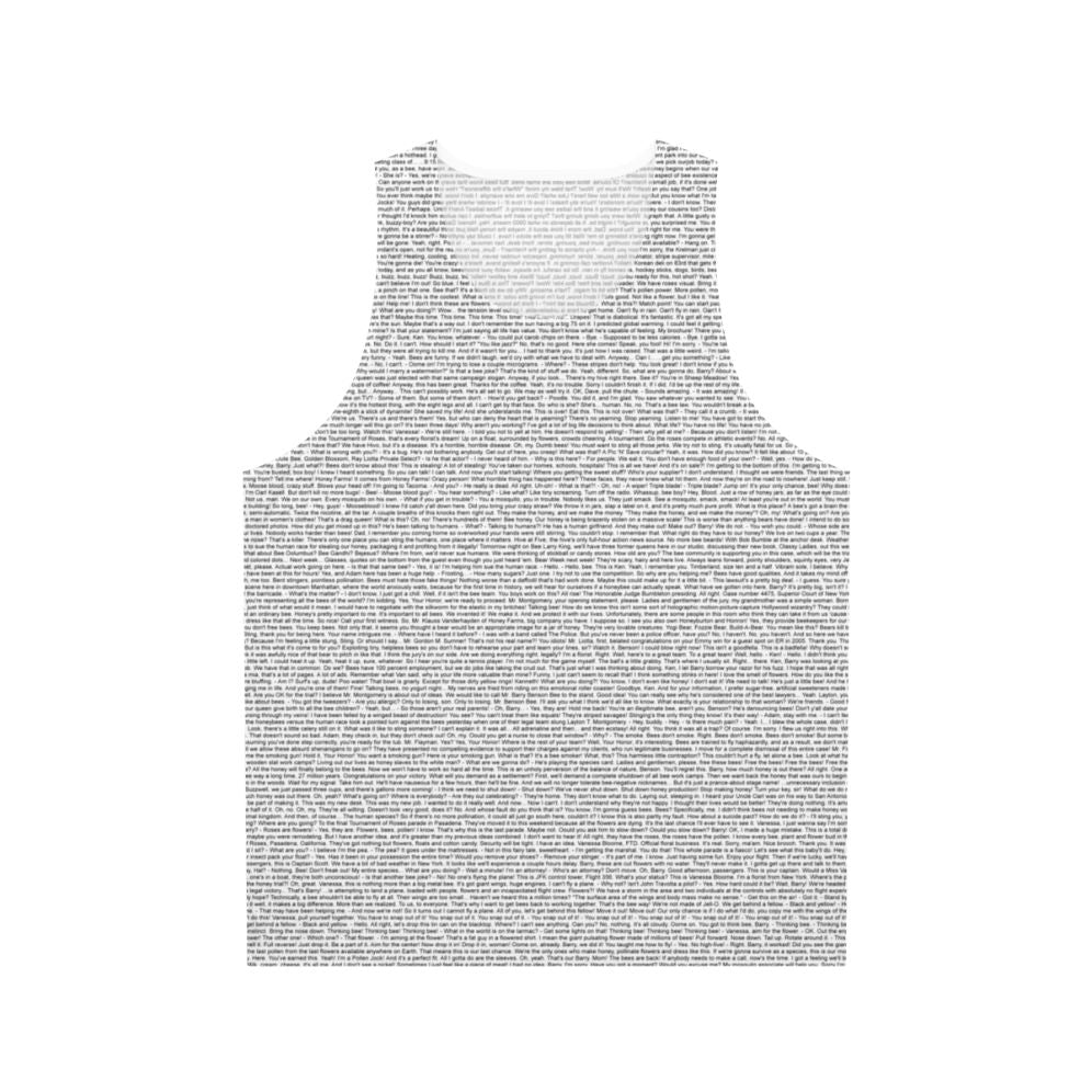 Unisex bee movie meme tank top