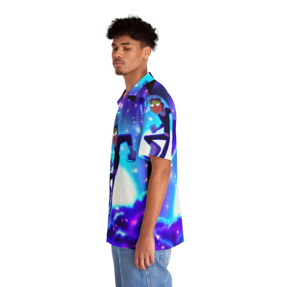 Danny Phantom Inspired Hawaiian Shirt with Nickelodeon Cartoon Fan Art Design - People Left