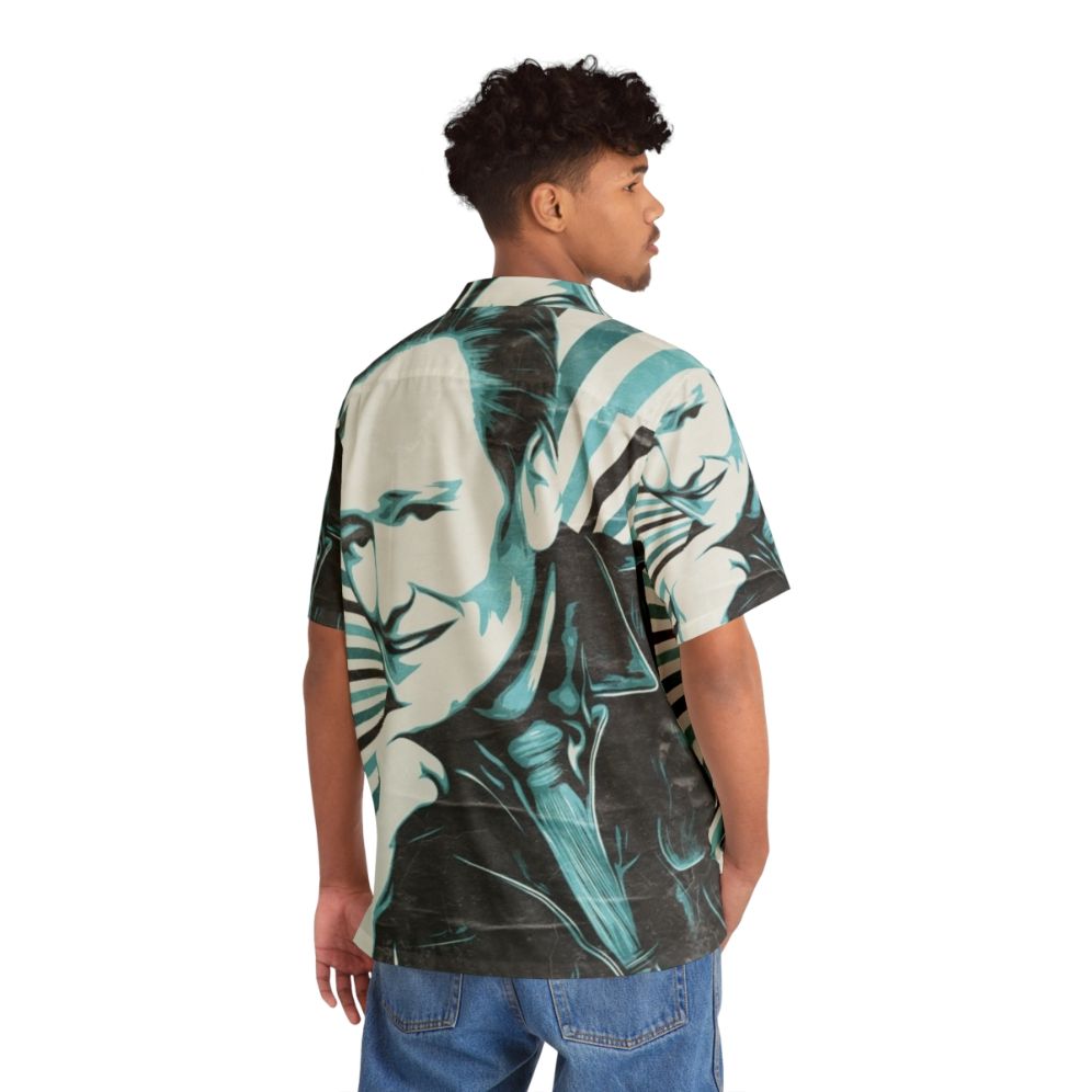 Conan O'Brien Vector Art Hawaiian Shirt - People Back