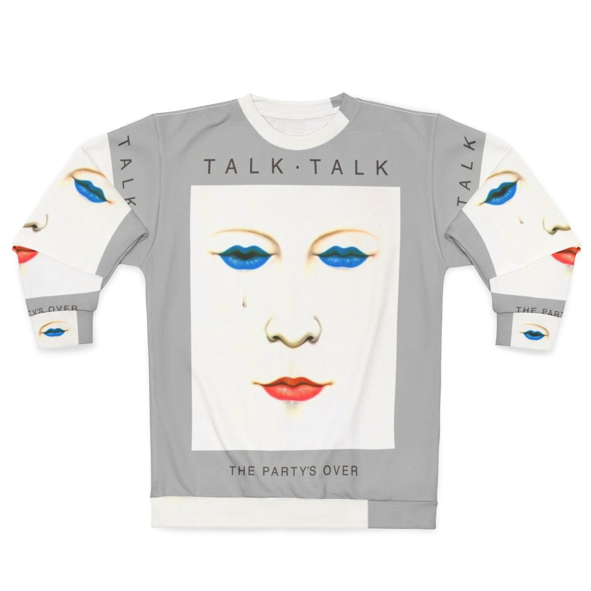 Talk Talk 'The Party's Over' Grey Outline Sweatshirt