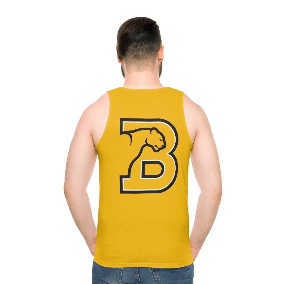 Birmingham Southern College Panthers Unisex Tank Top - men back