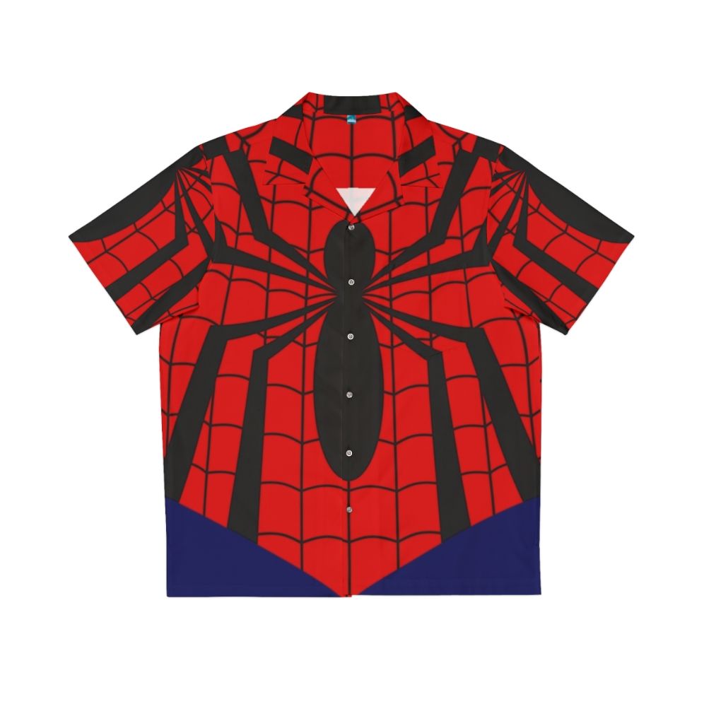 Ben and Mayday Spider-Themed Hawaiian Shirt