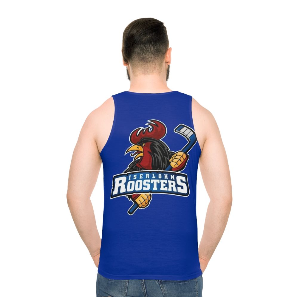 Iserlohn Roosters unisex tank top - men back