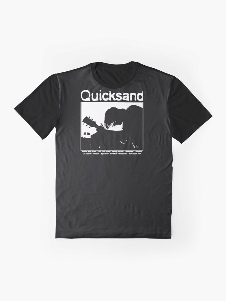 Quicksand Fazer Tour Graphic T-Shirt featuring a bold rock music design - Flat lay