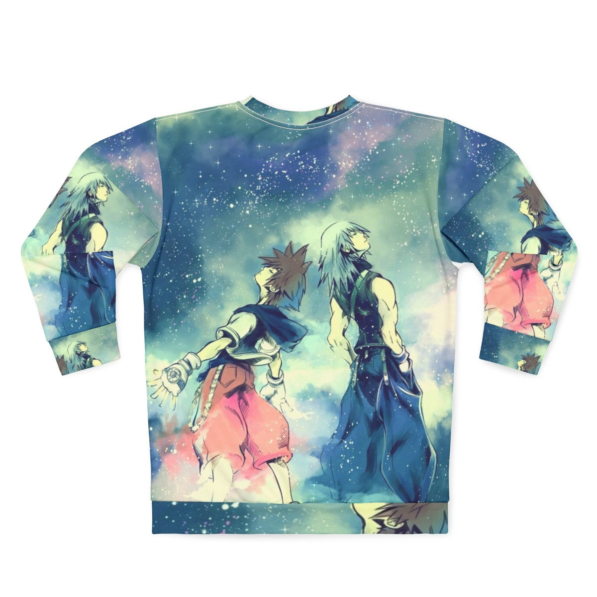 One Sky Kingdom Hearts Graphic Sweatshirt - Back