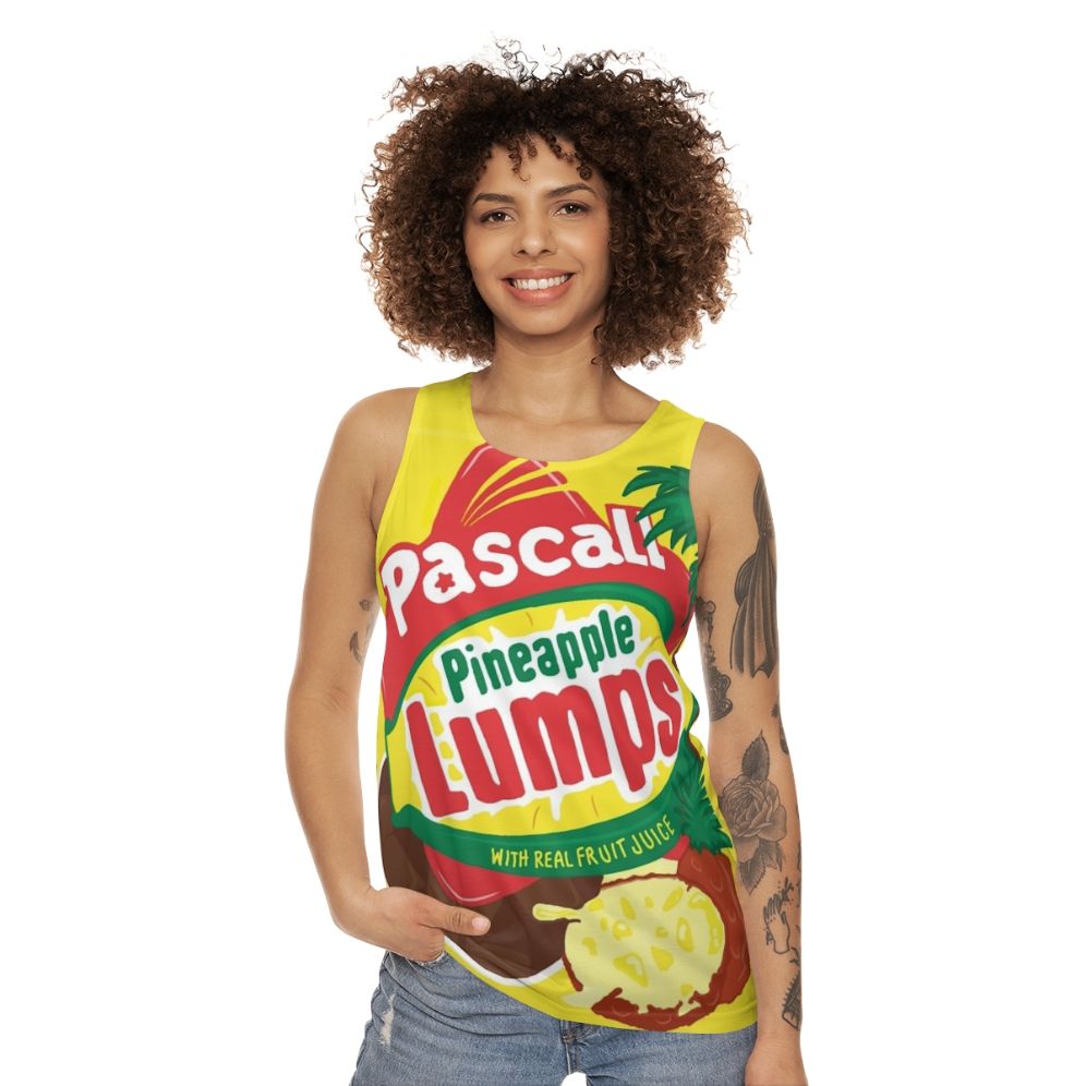 Pineapple Lumps New Zealand Candy Unisex Tank Top - women