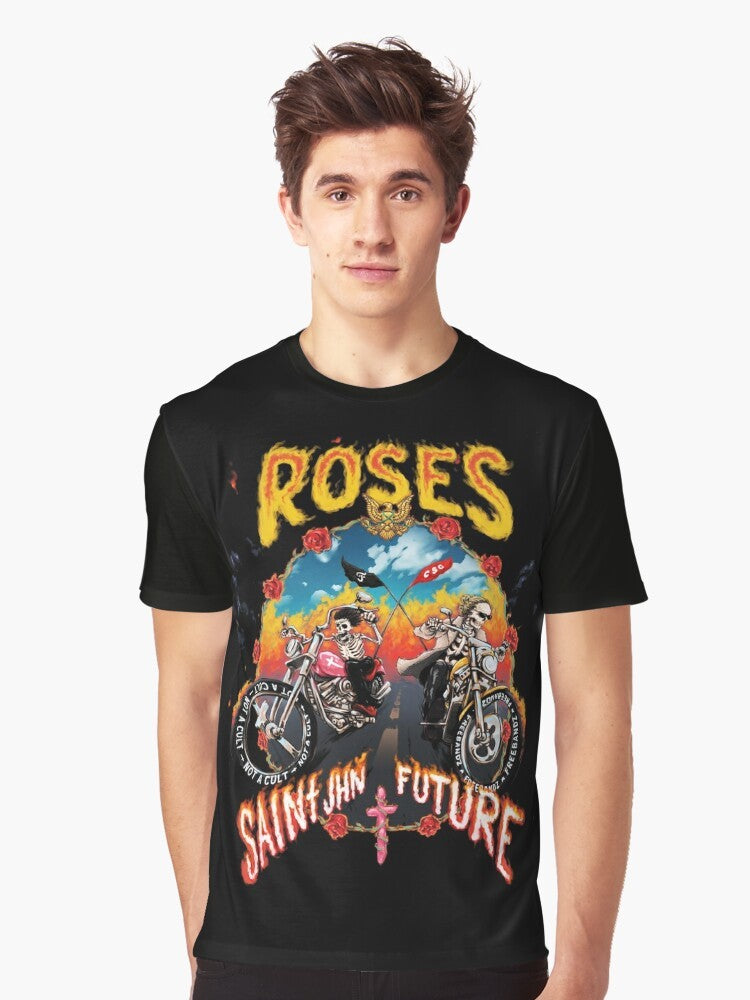 Saint JHN Future Roses Tour 2020 Graphic T-Shirt - Men