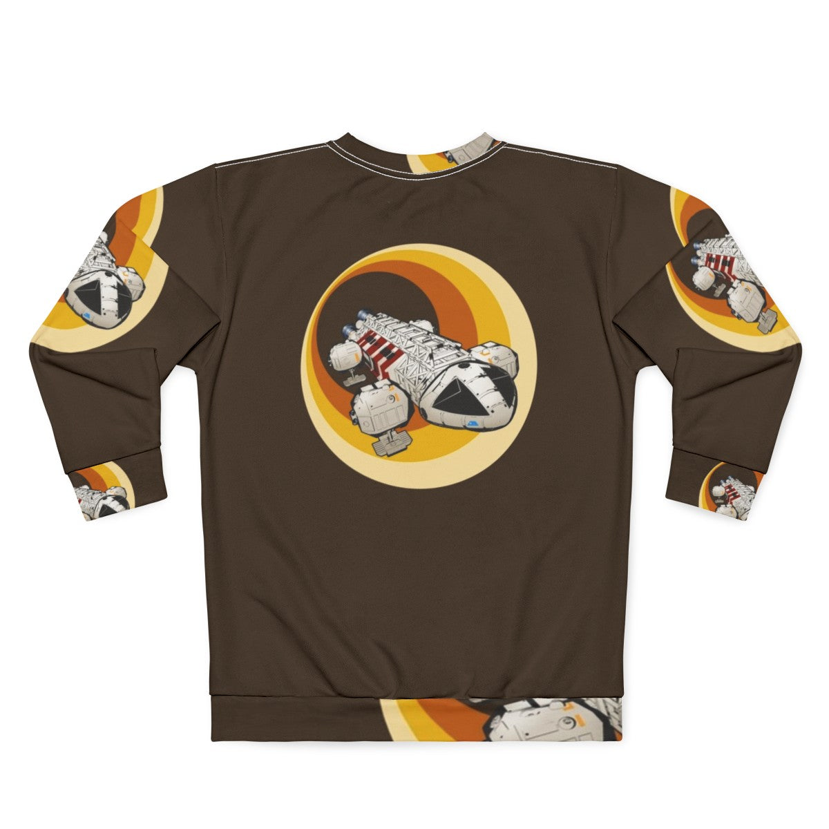 Retro Space 1999 Eagle Boost Sweatshirt - Back