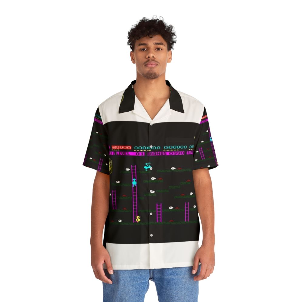 Chuckie Egg Amstrad CPC Hawaiian Shirt - People Front