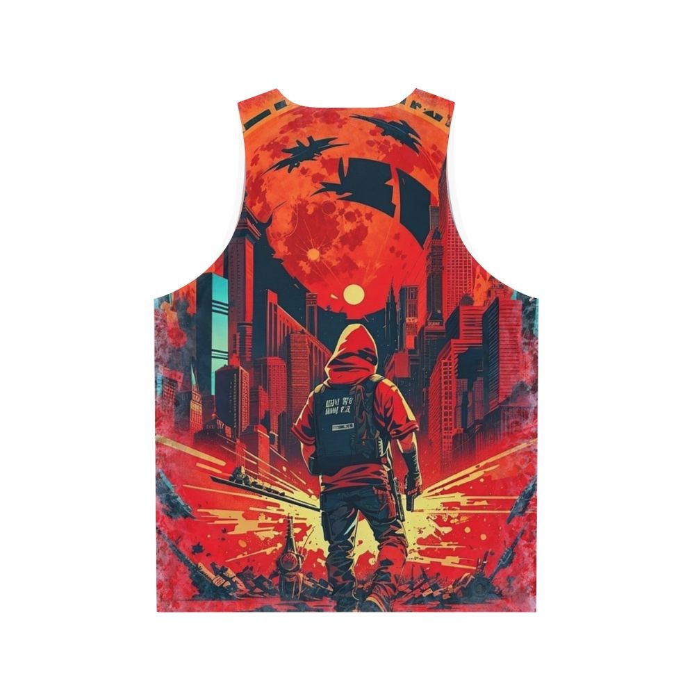 Money Heist Unisex Tank Top - Back