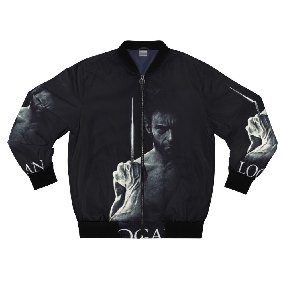 Logan Wolverine Bomber Jacket - XMen Superhero Movie Fanart