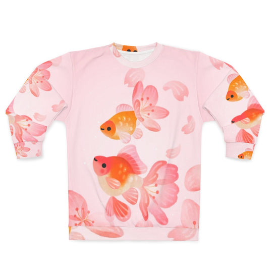 Cherry Blossom Goldfish Sweatshirt