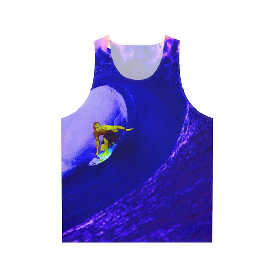 Coastal surf graphic unisex tank top